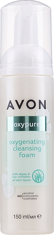 Cleansing Pure Oxygen Foam - Avon Oxypure — photo N1