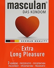 Condoms "Extra Long Pleasure" - Masculan — photo N1
