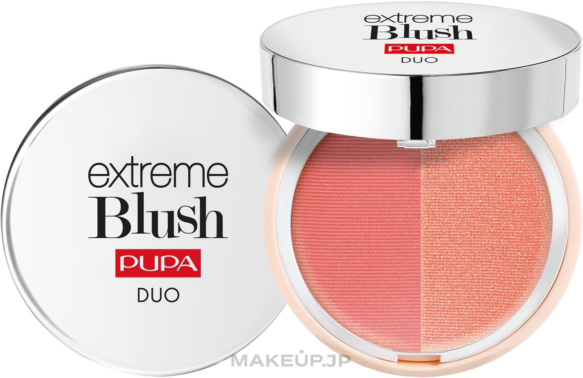 Double Blush - Pupa Extreme Blush Duo — photo 130 - Matt Salmon Radiant Peach