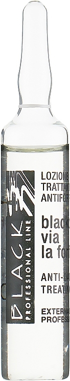 Anti-Dandruff Lotion in Ampules - Black Professional Line Anti-Dandruff Hair Lotion — photo N5