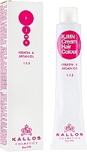 Professional Hair Cream Color - Kallos Cosmetics Cream Hair Colour — photo N2