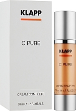 Concentrated Cream for Intensive Skin Revitalizig - Klapp C Pure Cream Complete — photo N4
