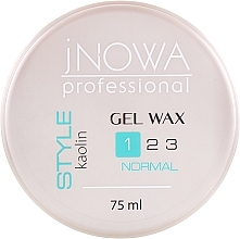 Fragrances, Perfumes, Cosmetics Normal Hold Gel Wax - jNOWA Professional Style Gel Wax