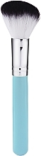 Fragrances, Perfumes, Cosmetics Powder Brush, blue and silver - Econtour Simple