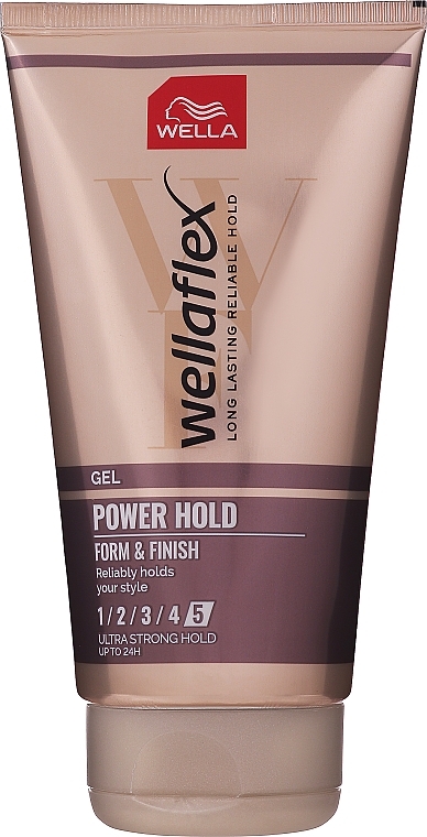 Power Hold Hair Gel - Wella Wellaflex Hair Gel — photo N1