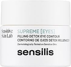 Fragrances, Perfumes, Cosmetics Regenerating Night Eye Treatment - Sensilis Supreme Renewal Detox Eye