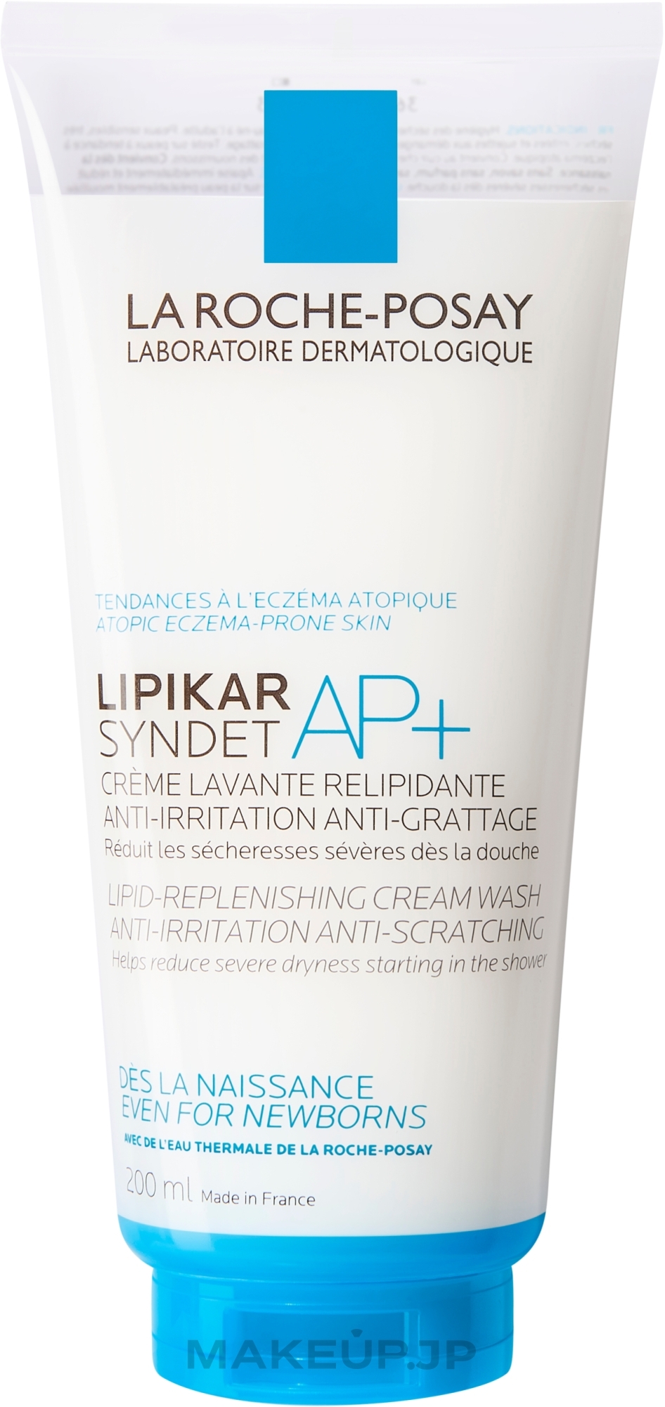 Lipid-Replenishing Cleansing Cream Gel for Face and Body - La Roche-Posay Lipikar Syndet AP+ Cleansing Body Cream-Gel Anti-Irritation — photo 200 ml