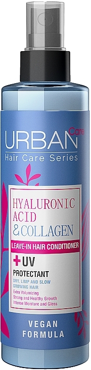Two-Phase Conditioner with Hyaluronic Acid - Urban Care Hyaluronic Acid & Collagen Leave In Conditioner — photo N1