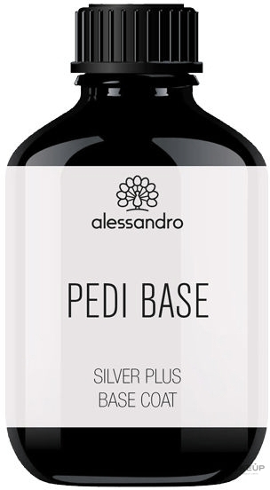 Nail Base Coat - Alessandro Pedi Base Coat — photo Silver Plus