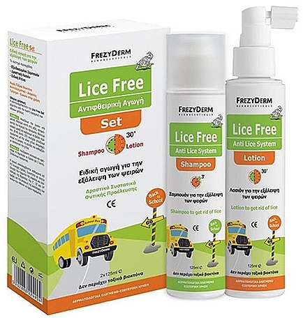 Set - Frezyderm Lice Free Set (sh/125ml + h/lot/125ml) — photo N1