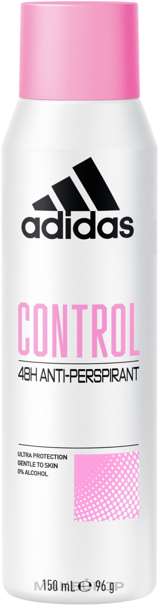 Women Deodorant Antiperspirant - Adidas Control 48H Anti-Perspirant — photo 150 ml
