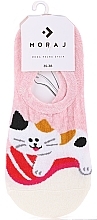 Fragrances, Perfumes, Cosmetics Women Low-Cut Socks 'Cat', CDB200-128, pink - Moraj