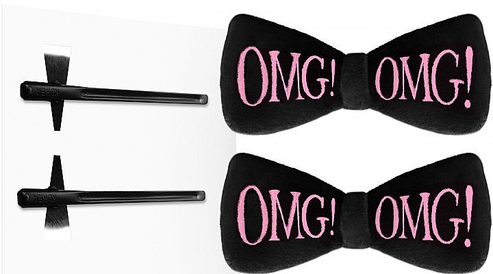 Hair Clip, black - Double Dare OMG! Hair Up Bow — photo N2