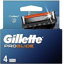 Shaving Razor Refills, 4 pcs. - Gillette ProGlide  — photo N3