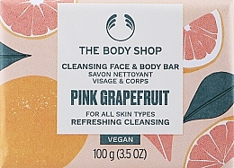 Fragrances, Perfumes, Cosmetics Face & Body Soap - The Body Shop Pink Grapefruit Cleansing Face & Body Bar