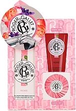 Fragrances, Perfumes, Cosmetics Roger&Gallet Rose Wellbeing Fragrant Water - Set (aroma/water/100ml + sh/gel/50ml + soap/50g)