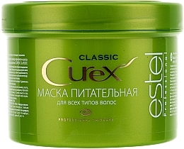 Fragrances, Perfumes, Cosmetics Mask "Nourishing" for All Hair Types - Estel Professional Curex Classic