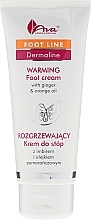 Fragrances, Perfumes, Cosmetics Foot Cream with Ginger Extract and Orange Oil - Ava Laboratorium Dermoprogram Warming Foot Cream
