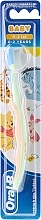 Soft Toothbrush, "Winnie-the-Pooh", green & orange - Oral-B Baby — photo N1