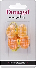 Fragrances, Perfumes, Cosmetics Hair Ties, FA-5659, orange bows - Donegal