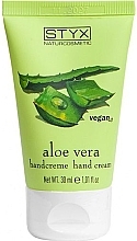 Fragrances, Perfumes, Cosmetics Aloe Vera Hand Cream - Styx Naturcosmetic Aloe Vera Hand Creme