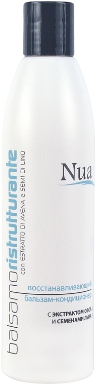 Repairing Conditioner with Oat & Linseed Extracts - Nua — photo N2