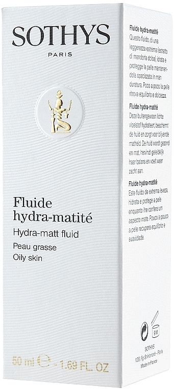 Moisturizing Mattifying Fluid - Sothys Hydra Matt Fluid  — photo N3