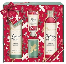 Fragrances, Perfumes, Cosmetics Set - Baylis & Harding The Fuzzy Duck Winter Wonderland Luxury Candlelit Bathing Gift Set (b/bubbles/250 ml + sh/cr/250 ml + h/cr/30 ml + candle/60 g)