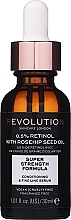 Retinol & Rosehip Oil Face Serum - Revolution Skincare Retinol Serum 0,5% With Rosehip Seed Oil — photo N3