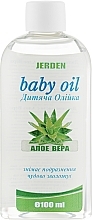 Fragrances, Perfumes, Cosmetics Baby Oil "Aloe" - Jerden Baby Oil