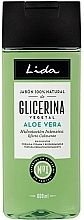 Fragrances, Perfumes, Cosmetics Shower Gel - Lida Glicerina Vegetal Aloe Vera
