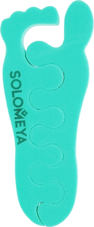 Toe Separator "Foot", green - Solomeya Toe Separators — photo N8