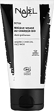 Charcoal Face Mask - Najel Detox Organix Charcoal Face Mask — photo N3