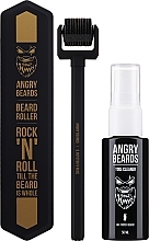 Set - Angry Beards Beard Roller & Tool Cleaner (roller/1pcs + tool/clean/50ml) — photo N4