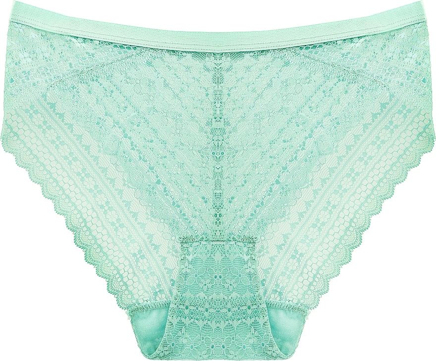 Lace Bikini Panties, 1 pc, mint - Moraj — photo N1