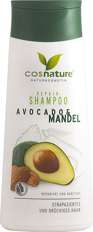 Repair Almond & Avocado Shampoo - Cosnature Repair Shampoo Almonds & Avocado — photo N3