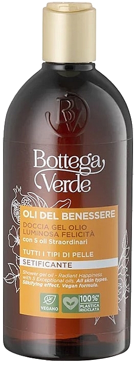 Shower Gel Oil with 5 Exceptional Oils - Bottega Verde Oli Del Benessere Shower Gel Oil — photo N1