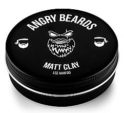 Hair Clay - Angry Beards Lee Man Go Matt Clay — photo N3