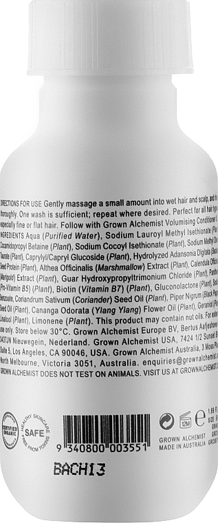 Volumizing Shampoo - Grown Alchemist Volumising Shampoo — photo N6