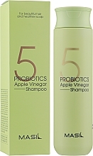 Mild Sulfate-Free Shampoo with Probiotics & Apple Vinegar - Masil 5 Probiotics Apple Vinegar Shampoo — photo N6