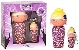 Kokeshi Parfums Lotus by Jeremy Scott - Set (edt/50ml + edt/mini/5ml) — photo N1