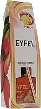 Fragrances, Perfumes, Cosmetics Reed Diffuser "Mango" - Eyfel Perfume Reed Diffuser Mango