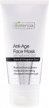 Fragrances, Perfumes, Cosmetics Hyaluronic Acid Anti-Wrinkle Mask - Bielenda Professional Face Program Anti-Age Face Mask With Hyaluronic Acid