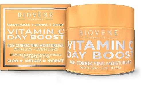 Anti-Aging Moisturizing Face Cream with Vitamin C - Biovene Vitamin C Day Boost Age-correcting Moisturizer — photo N2