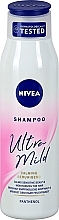 Fragrances, Perfumes, Cosmetics Ultrasoft Soothing Hair Shampoo - Nivea Ultra Mild Calming Shampoo