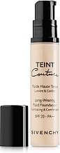 Fragrances, Perfumes, Cosmetics Foundation - Givenchy Teint Couture Fluide Haute Tenue 10ml (tester)