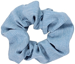 Fabric Scrunchie, FA-5869, blue - Donegal — photo N1