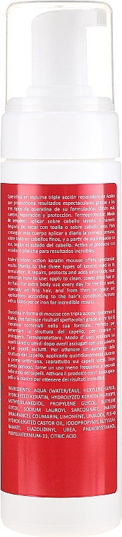 Keratin Hair Mousse - Azalea Mousse Keratin Treatment — photo N14