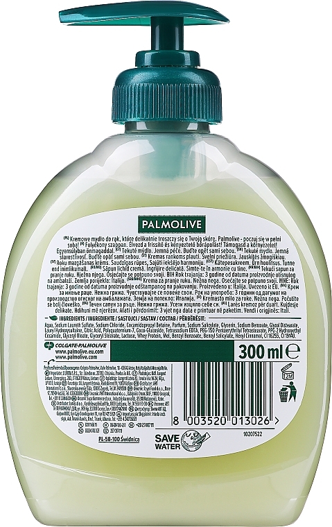 Liquid Soap Naturel "Honey and Moisturizing Milk" - Palmolive Naturel — photo N2