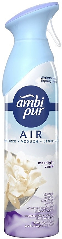 Moon Vanilla Air Freshener - Ambi Pur Moonlight Vanilla Air Freshener Spray — photo N1